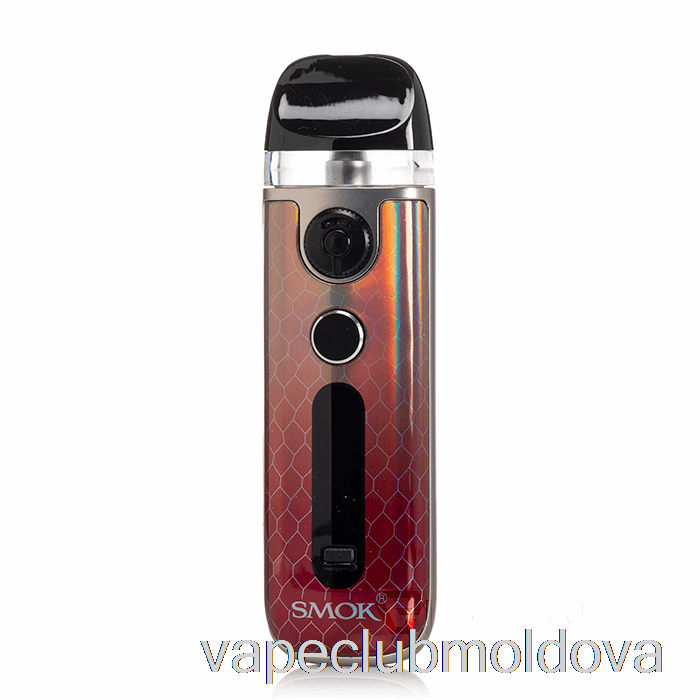 Vape Mod Smok Novo 5 30w Pod System Cobra Roșu Argintiu